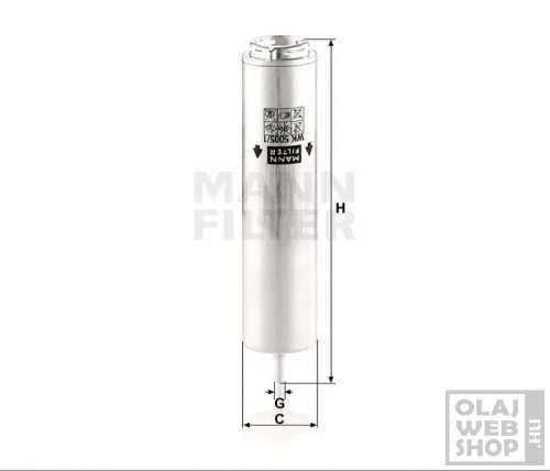 Mann-Filter üzemanyagszűrő WK5005/1Z