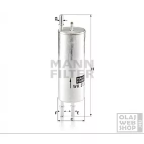 Mann-Filter üzemanyagszűrő WK513/3
