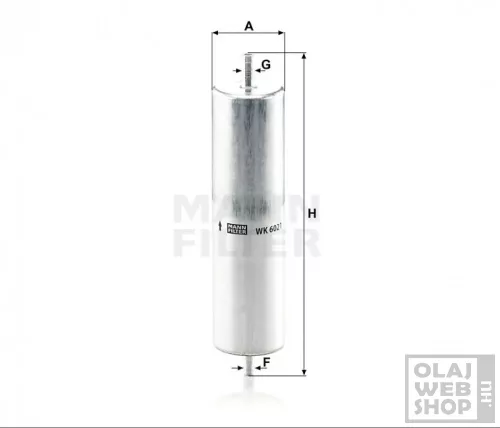 Mann-Filter üzemanyagszűrő WK6021