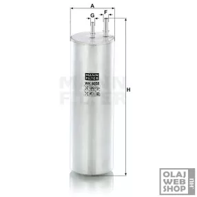Mann-Filter üzemanyagszűrő WK8058