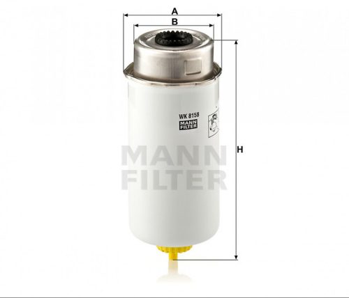 Mann-Filter üzemanyagszűrő WK8158