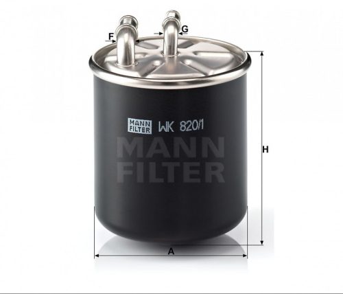 Mann-Filter üzemanyagszűrő WK820/1