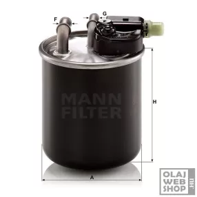 Mann-Filter üzemanyagszűrő WK820/14