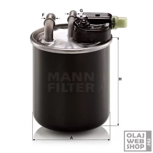 Mann-Filter üzemanyagszűrő WK820/14