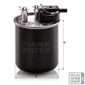 Mann-Filter üzemanyagszűrő WK820/21