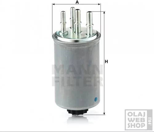 Mann-Filter üzemanyagszűrő WK829/4