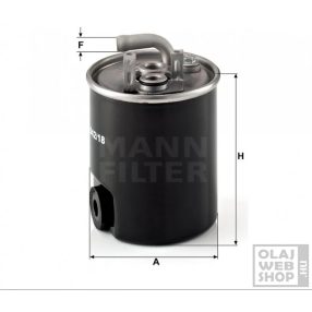 Mann-Filter üzemanyagszűrő WK842/18
