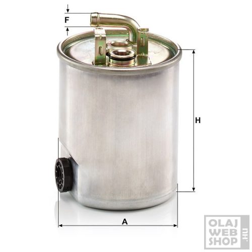 Mann-Filter üzemanyagszűrő WK842/19