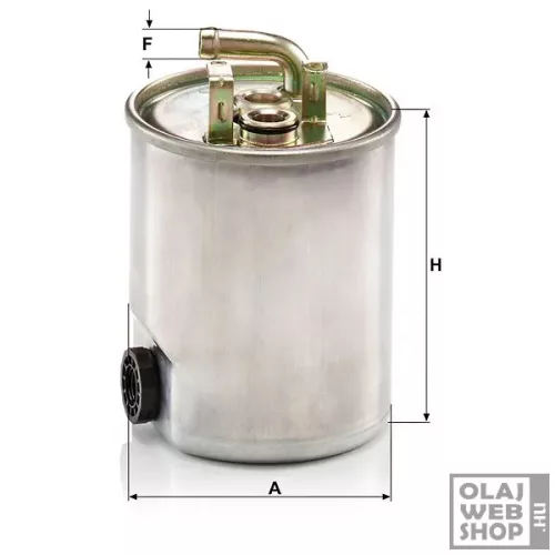 Mann-Filter üzemanyagszűrő WK842/19