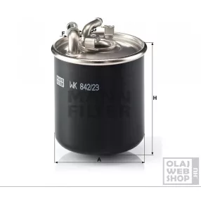 Mann-Filter üzemanyagszűrő WK842/23X