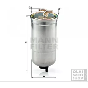 Mann-Filter üzemanyagszűrő WK853/16