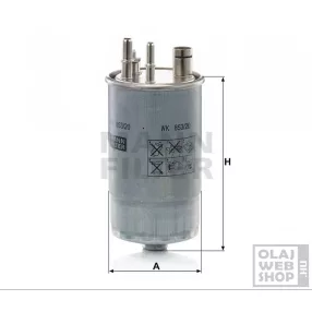 Mann-Filter üzemanyagszűrő WK853/20