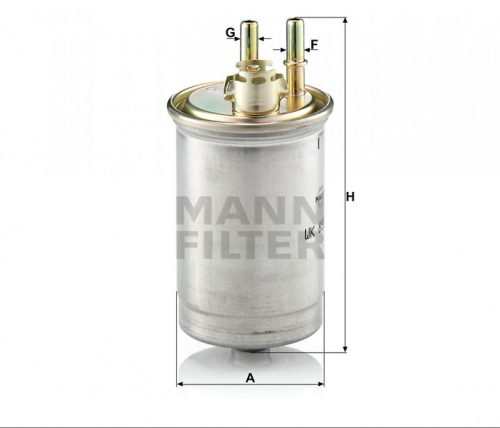 Mann-Filter üzemanyagszűrő WK853/7