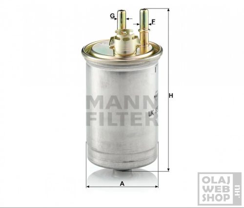 Mann-Filter üzemanyagszűrő WK853/7