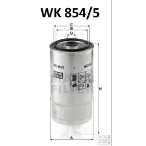 Mann-Filter üzemanyagszűrő WK854/5