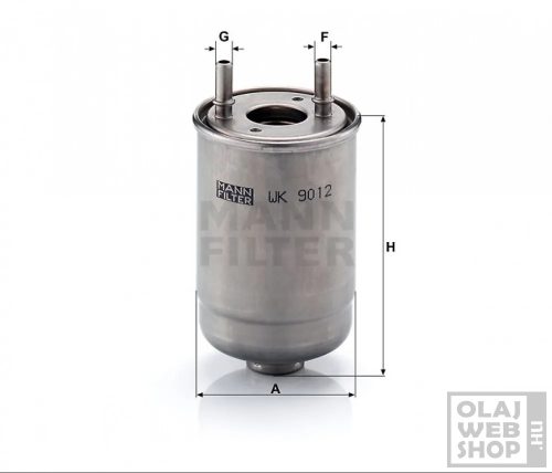 Mann-Filter üzemanyagszűrő WK9012X