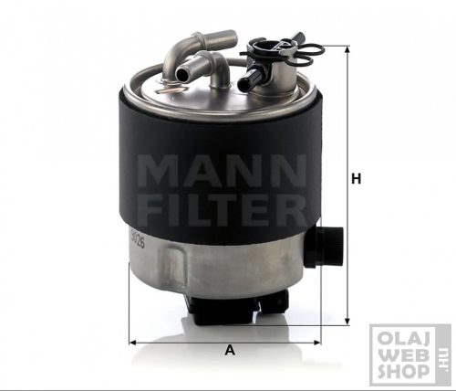 Mann-Filter üzemanyagszűrő WK9026