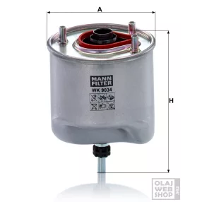 Mann-Filter üzemanyagszűrő WK9034