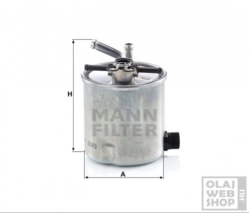 Mann-Filter üzemanyagszűrő WK9043