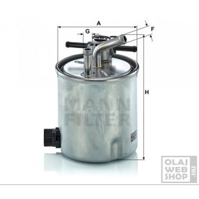 Mann-Filter üzemanyagszűrő WK9067