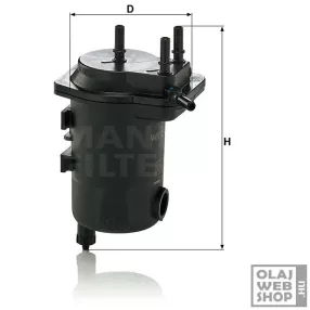 Mann-Filter üzemanyagszűrő WK939/10 x