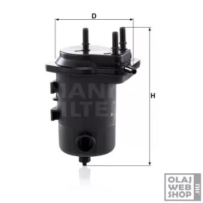 Mann-Filter üzemanyagszűrő WK939/8 x