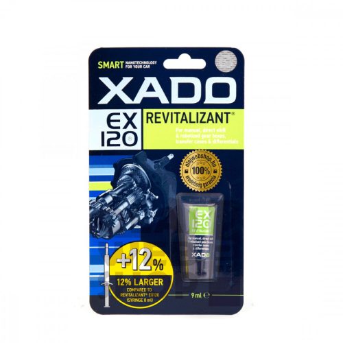XADO EX120 revitalizáló gél manuális váltóhoz tubus 9ml