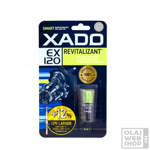 XADO EX120 revitalizáló gél manuális váltóhoz (tubus) 9ml NR