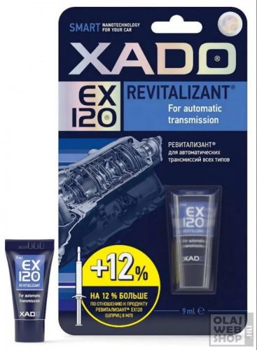 XADO EX120 revitalizáló gél automataváltóhoz tubus 9ml