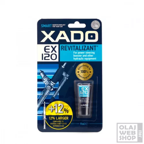 XADO EX120 revitalizáló gél szervókormányhoz (tubus) 9ml