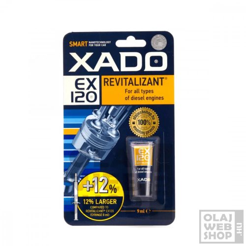 XADO EX120 revitalizáló gél diesel motorokhoz tubus 9ml NR