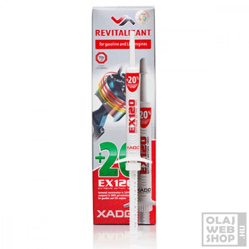 XADO EX120 revitalizáló gél benzin motorokhoz 8ml