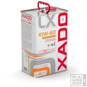 XADO 1 Stage Luxury Drive Synthetic 10W-60 motorolaj 4L