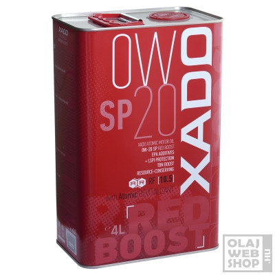 Xado Red Boost SP 0W-20 motorolaj 4L