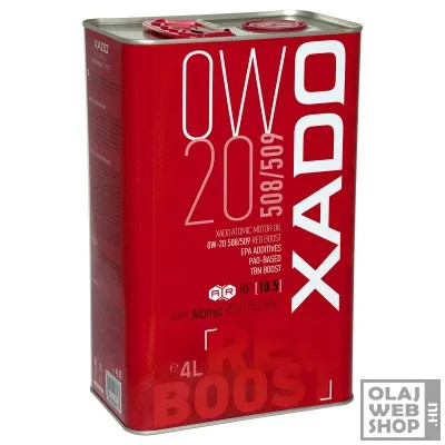 XADO Red Boost 508/509 0W-20 motorolaj 4L