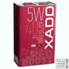 XADO Red Boost SL/CF 5W-40 motorolaj 4L