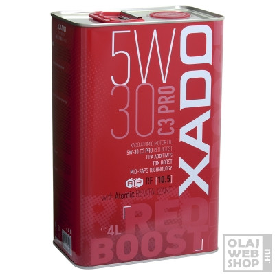 XADO Red Boost C3 Pro 5W-30 motorolaj 4L