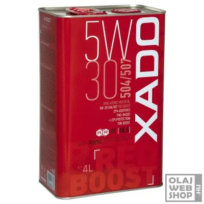 Xado Red Boost 504/507 5W-30 motorolaj 4L