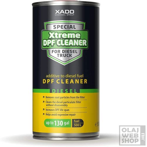 XADO Special Xtreme DPF Cleaner for Diesel Truck részecskeszűrő tisztító adalék 500ml