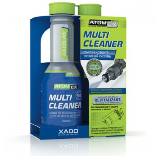 XADO AtomEx Multi Cleaner benzines üzemanyagrendszer tisztító adalék 250ml