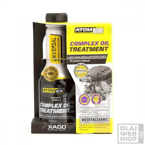 XADO AtomEx Complex Oil Treatment revitalizáló adalék 250ml