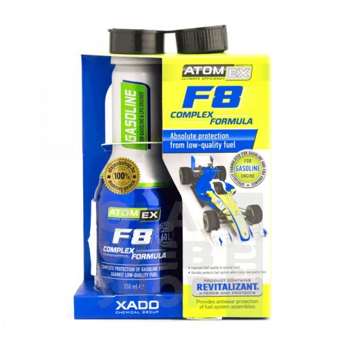XADO AtomEx F8 Complex Formula benzin adalék 250ml