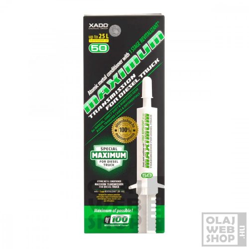 XADO Maximum Transmission for Diesel Truck revitalizáló mechanikus váltóhoz 50ml