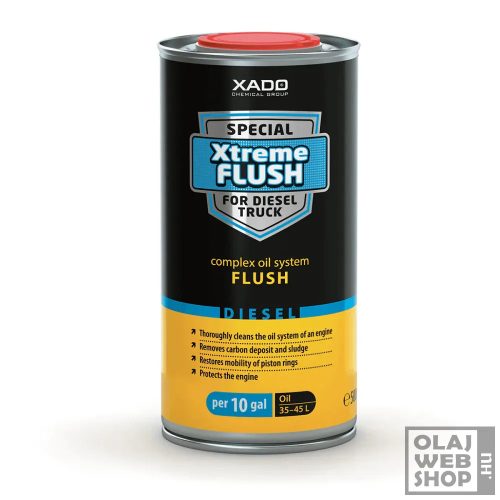 XADO Special Xtreme Flush for Diesel Truck olajrendszer tisztító adalék 500ml