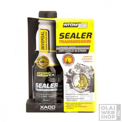 XADO AtomEx Sealer Transmission váltóolaj szivárgás tömítő adalék 250ml