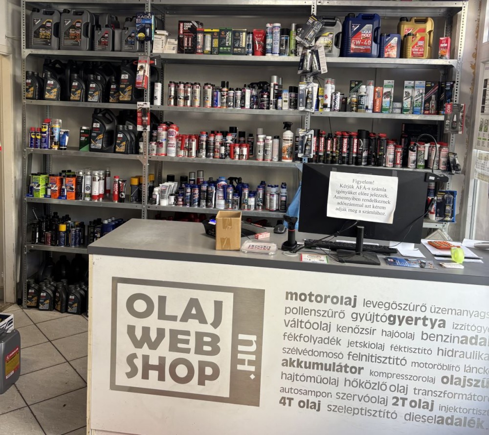 Olajwebshop: 15+ éve a motorolaj választás biztos pontja